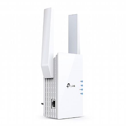 Extensor de Alcance Wi-Fi TP-Link RE605X AX1800 - 1200Mbps - Dual Band - Wi-Fi 6 - Repetidor de Sinal - Mesh - Gigabit RJ45 - 2 Antenas Roteador, Repetidor & Acess Point - Extensor de Alcance Wi-Fi TP-Link RE605X AX1800 - 1200Mbps - Dual Band - Wi-Fi 6 - Repetidor de Sinal - Mesh - Gigabit RJ45 - 2 Antenas