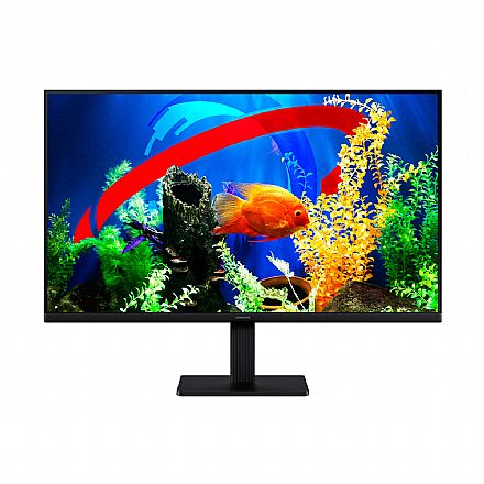 Monitor - Monitor Gamer 27" Samsung Essential S3 - Full HD - 100Hz - Painel IPS - HDMI/D-SUB - LS27D300GALMZD