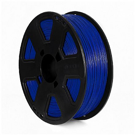 Filamento 3D - Filamento para Impressora 3D - PLA - Azul Caneta - 1Kg - 1,75mm - 3D Fila PLA491753