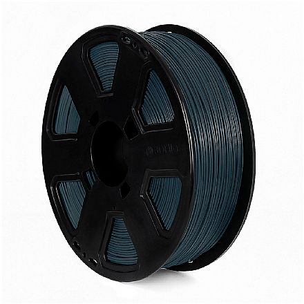 Filamento para Impressora 3D - PLA - Cinza - 1Kg - 1,75mm - 3D Fila PLA261753 Filamento 3D - Filamento para Impressora 3D - PLA - Cinza - 1Kg - 1,75mm - 3D Fila PLA261753