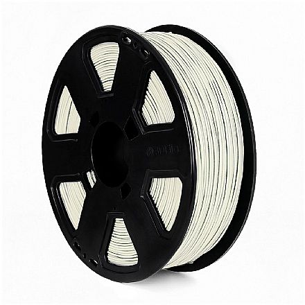 Filamento 3D - Filamento para Impressora 3D - PLA - Branco - 1Kg - 1,75mm - 3D Fila PLA251753