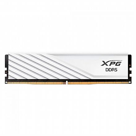 Memória para Desktop - Memória 16GB DDR5 5600MHz XPG Lancer Blade - CL46 - Dissipador Branco - AX5U5600C4616GSLABWH