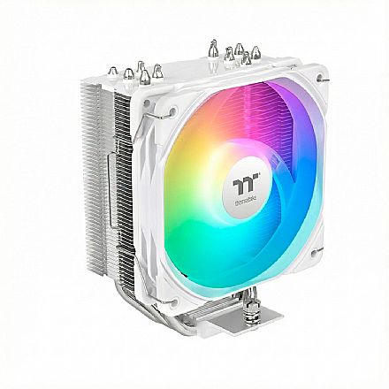 Cooler para Processador Thermaltake UX500 ARGB - ( AMD / INTEL ) - TDP 260W - 120mm - Branco - CL-P145-AL12SW-A Cooler CPU - Cooler para Processador Thermaltake UX500 ARGB - ( AMD / INTEL ) - TDP 260W - 120mm - Branco - CL-P145-AL12SW-A