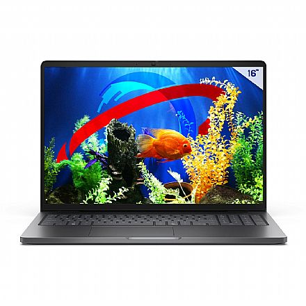 Notebook Dell Pro 16 PC16250 - Intel Core 7 150U, RAM 32GB, SSD 1TB, Tela 16 Notebook - Notebook Dell Pro 16 PC16250 - Intel Core 7 150U, RAM 32GB, SSD 1TB, Tela 16" Full HD+, Windows 11 Professional - Preto - Outlet