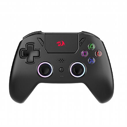 Controle Wireless Redragon Darkflame G820 - Botões Extras - Iluminação LED - Bluetooth 5.3 - Preto Joystick & Volante - Controle Wireless Redragon Darkflame G820 - Botões Extras - Iluminação LED - Bluetooth 5.3 - Preto