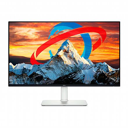Monitor 27 Monitor - Monitor 27" Dell S2725DS Pro Plus - IPS Quad HD - Alto-Falante Integrado - Regulagem de Altura e Rotação 90° Pivot - HDMI/DisplayPort - Branco - Outlet - Garantia 90 dias