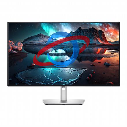Monitor 32 Monitor - Monitor 32" Dell UltraSharp U3225QE - IPS 4K UHD 3840x2160 - 120Hz - HUB USB - HDMI/DisplayPort - Branco