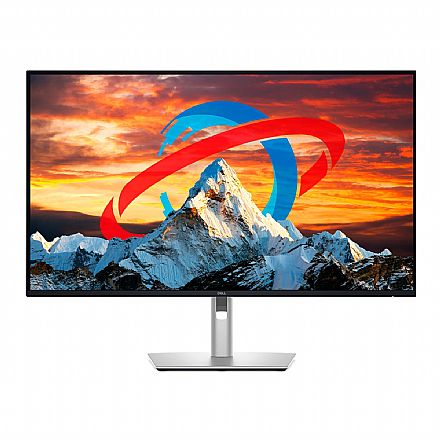 Monitor 32 Monitor - Monitor 32" Dell Pro Plus P3225QE - 4K UHD - IPS - TÜV - Regulagem de Altura e Rotação 90° Pivot - Hub USB RJ45 GbE- HDMI/DisplayPort - Outlet - Garantia 90 dias