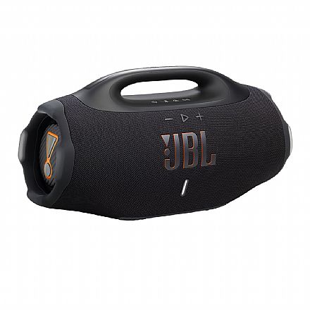 Caixa de Som Portátil JBL Boombox 4 - Bluetooth - 65W RMS - À Prova de Água IP68 - 28h Bateria - Preto - JBLBOOMBOX4BLKBR Caixa de Som - Caixa de Som Portátil JBL Boombox 4 - Bluetooth - 65W RMS - À Prova de Água IP68 - 28h Bateria - Preto - JBLBOOMBOX4BLKBR