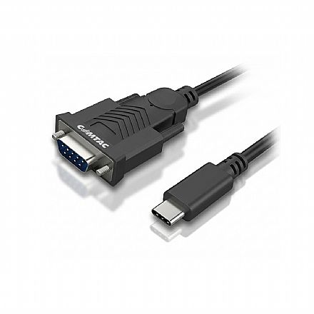 Cabo Conversor USB-C para Serial DB09 Prolific - 1,8 metro - Comtac 29129464 Cabo & Adaptador - Cabo Conversor USB-C para Serial DB09 Prolific - 1,8 metro - Comtac 29129464