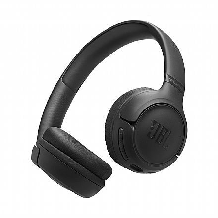 Fone de Ouvido Bluetooth JBL Tune T530 BT - Dobrável - Pure Bass - com Microfone - Preto - JBLT530BTBLKBR Fone de Ouvido - Fone de Ouvido Bluetooth JBL Tune T530 BT - Dobrável - Pure Bass - com Microfone - Preto - JBLT530BTBLKBR