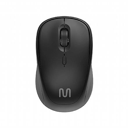 Mouse sem Fio Multilaser MO350 - Bluetooth - 1600dpi - Preto Mouse - Mouse sem Fio Multilaser MO350 - Bluetooth - 1600dpi - Preto