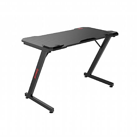 Mesa Gamer Redragon - 110 x 60cm - Fibra de Carbono - Preta - GD-1101E-S Móveis - Mesa Gamer Redragon - 110 x 60cm - Fibra de Carbono - Preta - GD-1101E-S