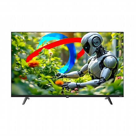 TV 50 TVs - TV 50" AOC Roku TV - Smart TV - 4K UHD - HDR10+ - Wi-Fi - Comando de Voz - 50U7045/78