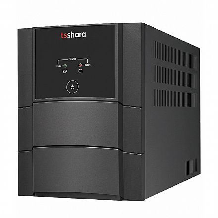 No-Break 2200VA TS Shara UPS - Bivolt - Senoidal Pura - Autonomia 2:30h - Wi-Fi Smart Life - Expansível com Baterias Externa - 4500 NoBreak - No-Break 2200VA TS Shara UPS - Bivolt - Senoidal Pura - Autonomia 2:30h - Wi-Fi Smart Life - Expansível com Baterias Externa - 4500