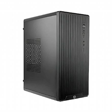Gabinete Office TCN 73460 - Micro ATX - Preto Gabinete - Gabinete Office TCN 73460 - Micro ATX - Preto