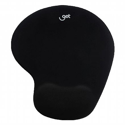 Mousepad com Apoio de Pulso em Gel Comfort - Get - 73353 Mouse pad - Mousepad com Apoio de Pulso em Gel Comfort - Get - 73353