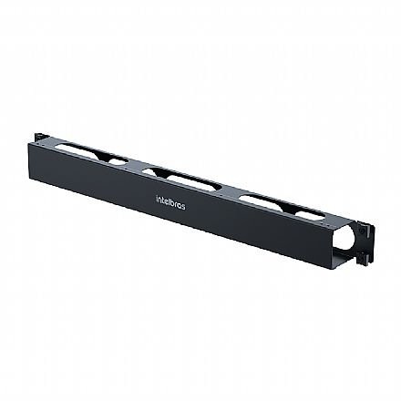 Servidor - Organizador de Cabos para Rack 19" - 1U 80mm - Intelbras OCH1U 80V2