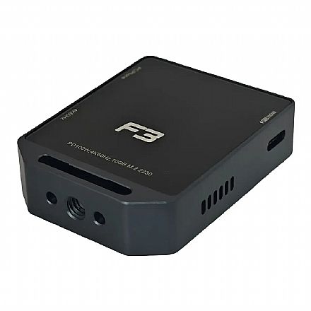 Case para SSD M.2 2230 - USB-C - 4-em-1 - Saída de vídeo HDMI 4K - Clonagem Autônoma - PD 100W - JC-TYC-NSM.S Storage / Case / Dockstation - Case para SSD M.2 2230 - USB-C - 4-em-1 - Saída de vídeo HDMI 4K - Clonagem Autônoma - PD 100W - JC-TYC-NSM.S