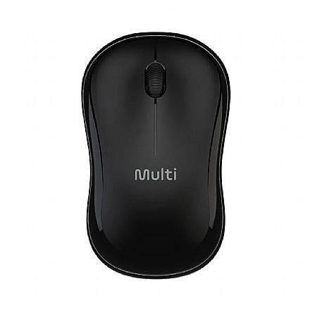 Mouse - Mouse sem Fio Multilaser MS270 - USB - 2.4 GHz - 1200dpi - MO651