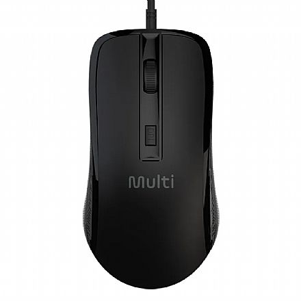 Mouse USB Multilaser MF360 - 4 Botões - MO686 Mouse - Mouse USB Multilaser MF360 - 4 Botões - MO686