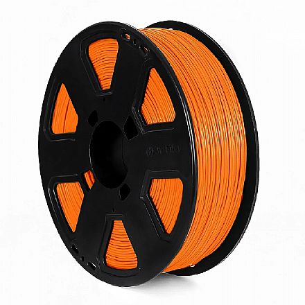 Filamento 3D - Filamento Para Impressora 3D - ABS Premium Laranja Siena - 1Kg - 1,75mm - 3D Fila ABS081753