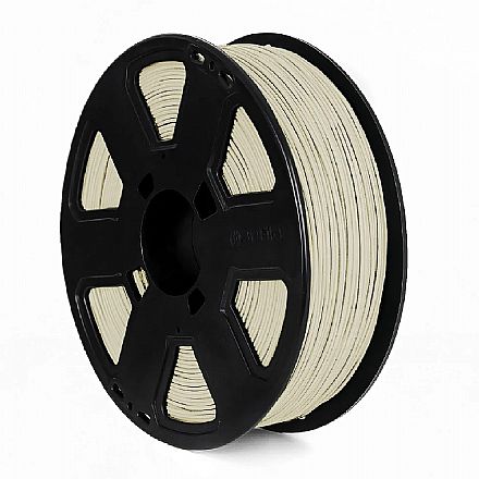 Filamento Para Impressora 3D - ABS Premium Natural Marfim - 1Kg - 1,75mm - 3D Fila ABS111753 Filamento 3D - Filamento Para Impressora 3D - ABS Premium Natural Marfim - 1Kg - 1,75mm - 3D Fila ABS111753