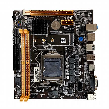 Placa Mãe para Intel - Placa Mãe BPC H310/B250M (LGA 1151 - DDR4 2666) - Chipset Intel H310/B250 - Slot M.2 - Micro ATX - H310/B250M 2-STG