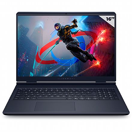 Notebook Dell Alienware Gamer 16 AC16-C5210H-M30 - Intel Core 5 210H, 16GB DDR5, SSD 512GB, GeForce RTX 4050, Tela 16 Notebook - Notebook Dell Alienware Gamer 16 AC16-C5210H-M30 - Intel Core 5 210H, 16GB DDR5, SSD 512GB, GeForce RTX 4050, Tela 16" 2.5K, Windows 11 - Outlet