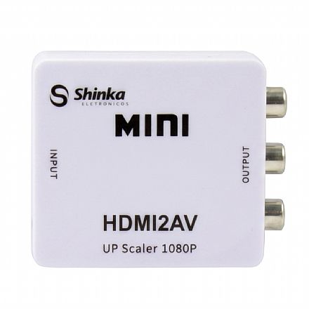 Adaptador Conversor HDMI para RCA - Vídeo Composto - 3 Vias - 1080p - AD0251SK Cabo & Adaptador - Adaptador Conversor HDMI para RCA - Vídeo Composto - 3 Vias - 1080p - AD0251SK