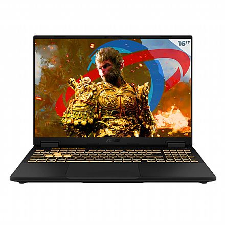 Notebook - Notebook Asus TUF Gaming FX608JHR-RV124 - Intel i5 14450HX, RAM 8GB, SSD 512GB, GeForce RTX 5050, Tela 16" 165Hz Full HD+, KeeP-OS - Jaeger Gray