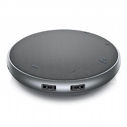 Mobile Speakerphone e Adaptador Dell MH3021P - USB-C - HDMI 2.0 4K - USB 3.1 - PD 90W Caixa de Som - Mobile Speakerphone e Adaptador Dell MH3021P - USB-C - HDMI 2.0 4K - USB 3.1 - PD 90W