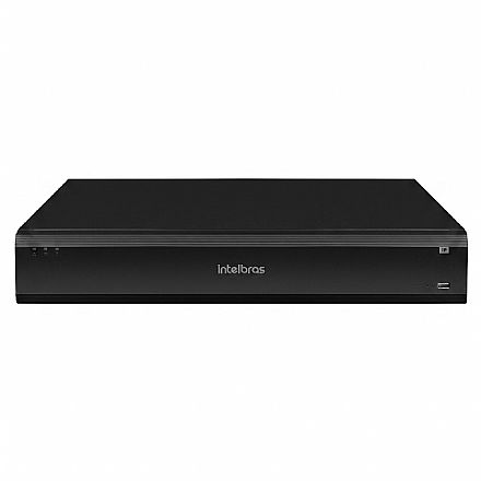Gravador de Vídeo de Rede Intelbras INVD 3032 - 2 Baias HDD - 16MP - 32 Canais - Inteligência Artificial - 4581164 Segurança CFTV - Gravador de Vídeo de Rede Intelbras INVD 3032 - 2 Baias HDD - 16MP - 32 Canais - Inteligência Artificial - 4581164