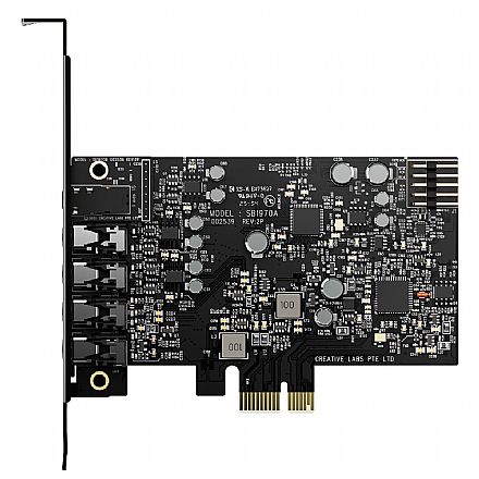 Placa de Som Creative Blaster Audigy Fx Pro 7.1 32bits - PCI-E - 70SB197000000 Placa de Som - Placa de Som Creative Blaster Audigy Fx Pro 7.1 32bits - PCI-E - 70SB197000000