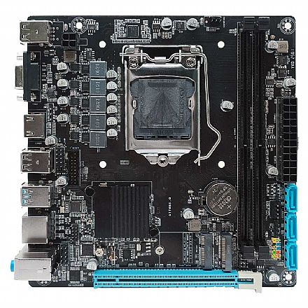 Placa Mãe para Intel - Placa Mãe Bluecase BMBH110-G3HGU-ITXBLK - (LGA 1151 DDR4) - Chipset Intel H110 - Slot M.2 - Mini-ITX - OEM