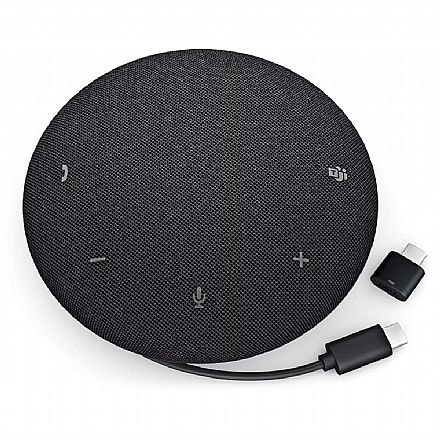 Caixa de Som Dell Pro Plus SL525 Speakerphone - 8W RMS - Bluetooth e USB-C - AINC Cancelamento de Ruído por IA - Bluetooth e USB-C - Preta - SL525-DAO Caixa de Som - Caixa de Som Dell Pro Plus SL525 Speakerphone - 8W RMS - Bluetooth e USB-C - AINC Cancelamento de Ruído por IA - Bluetooth e USB-C - Preta - SL525-DAO