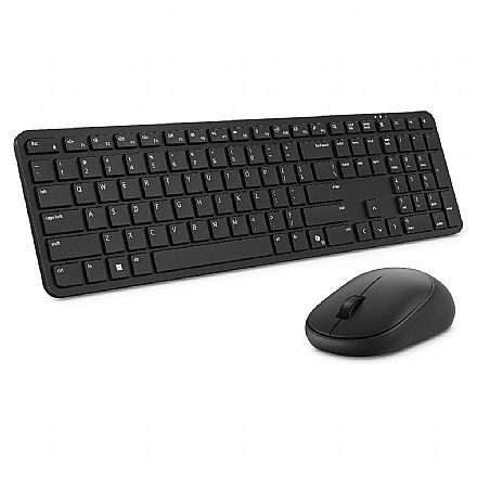Kit Teclado e Mouse sem Fio Dell Pro KM526 - ABNT2 - 6000dpi - Receptor USB - Preto - KM526-LT-BPOR Kit Teclado e Mouse - Kit Teclado e Mouse sem Fio Dell Pro KM526 - ABNT2 - 6000dpi - Receptor USB - Preto - KM526-LT-BPOR