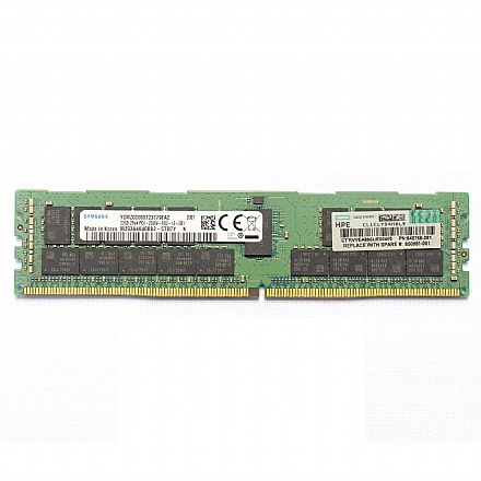 Memória para Desktop - Memória Servidor 32GB DDR4 2666MHz HP Enterprise - CL19 - ECC Registered - OEM - 840758-091