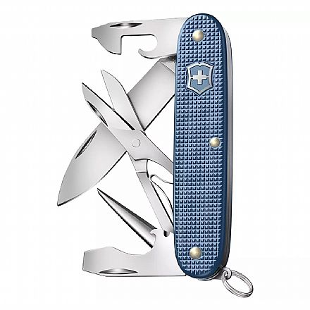 Canivete Victorinox Pioneer X Alox Edição Limitada 2026 - 8 funções - Cabo de Alumínio - Azul - 0.8231.L26 Ferramenta - Canivete Victorinox Pioneer X Alox Edição Limitada 2026 - 8 funções - Cabo de Alumínio - Azul - 0.8231.L26