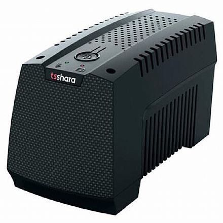 No-Break 600VA TS Shara UPS Mini - Entrada Bivolt - Saída 115V - Semi Senoidal - 6 Tomadas - 4568 NoBreak - No-Break 600VA TS Shara UPS Mini - Entrada Bivolt - Saída 115V - Semi Senoidal - 6 Tomadas - 4568