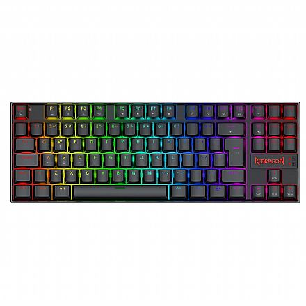 Teclado Mecânico Gamer Redragon Kumara RT - ABNT2 - Switch UltraMag Magnético - Iluminação RGB - Preto - K552-M Teclado - Teclado Mecânico Gamer Redragon Kumara RT - ABNT2 - Switch UltraMag Magnético - Iluminação RGB - Preto - K552-M