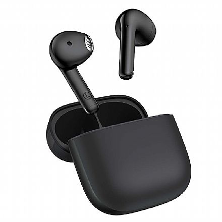 Fone de Ouvido - Fone de Ouvido Sem Fio Bluetooth Earbud Edifier TWS X2 Plus - Bluetooth 6.0 - com Case Carregador - Até 35h de Bateria - Proteção IP54 - Preto