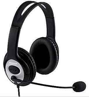 Fone de Ouvido - Headset Microsoft Lifechat LX-3000 - Conector USB - JUG-00013