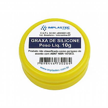 Ferramenta - Graxa de Silicone Implastec 10g - IGS 200