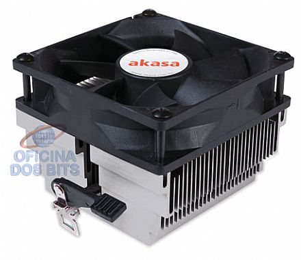 Cooler CPU - Cooler Akasa p/ AMD AK-866 (754 / 939 / 940 / AM2 / AM2+ / AM3)