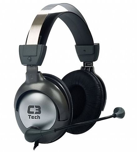 Fone de Ouvido - Headset C3Tech Gamer Raptor - Conector P2 - MI-2870RS