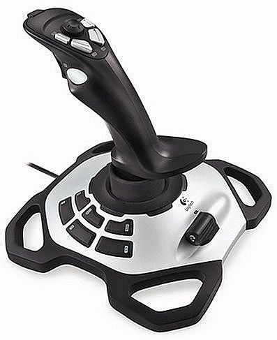 Joystick & Volante - Joystick Logitech Extreme 3D PRO - USB - 963290-0403