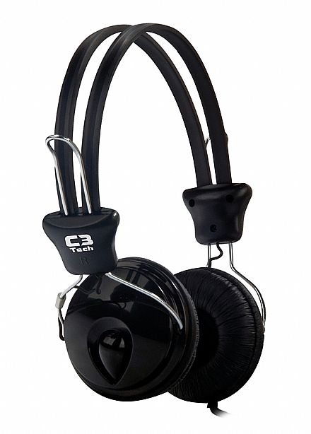 Fone de Ouvido - Fone de Ouvido C3Tech Gamer Tricerix - Microfone - Conector P2 - MI-2280ERC