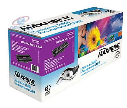 Toner - Toner Compatível Samsung SCX-D4200A - Para SCX-4200 - Maxprint