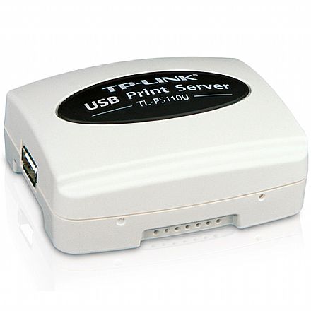 Roteador, Repetidor & Acess Point - Servidor de Impressão TP-Link TL-PS110U - 1 porta RJ-45 + 1 porta USB 2.0